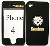 Licensed Pittsburgh Steelers football logo Apple iPhone 4 4g Faceplate Hard Cell Protector Case Housing Cover Snap On NEW !!