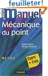 Mini Manuel de M�canique du point : C...