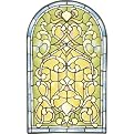 Stained Glass Wall Mural Set