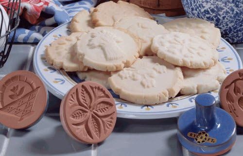 Rycraft Birthday Cake Terracotta Cookie Stamp