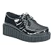 CREEPER-101 Black Suede Goth/Punk/Rockabilly Creepers