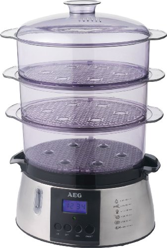 AEG DG 5552 Dampfgarer mit 3 Behältern