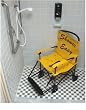 Shower Chair Adjustable Lightweight Bathroom Chair