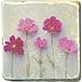 ProPassione Wand Deko Fliese / Untersetzer Marmor Bl�tenpotpourri D