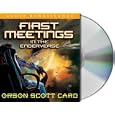 First Meetings: In the Enderverse (Ender Wiggins Saga) by Orson Scott Card, Gabrielle de Cuir, Stefan Rudnicki, and Amanda Karr