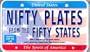 Nifty Plates from the Fifty States