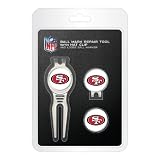 San Francisco 49ers Cool Tool Cap Clip and Ball Marker Clamshell Pack