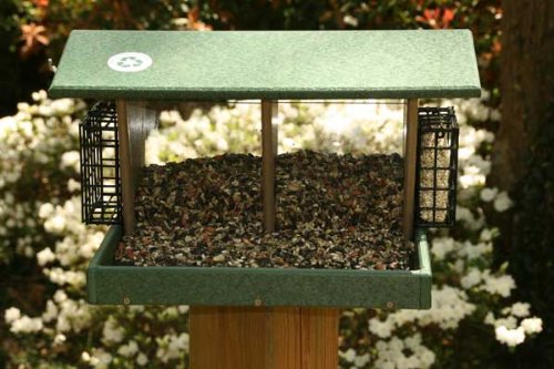 Large Double Hopper Bird Hunter Driftwood