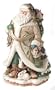 Fitz & Floyd Winter Wonderland Santa Figurine