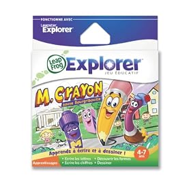 Leapfrog - 89014 - Jeu Educatif Electronique - Leapster Explorer - Jeu - Mr Crayon