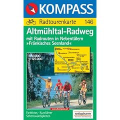 Kompass Karten, Altm�hltal-Radweg: Mit Radrouten in Nebent�lern 'Fr�nkisches Seenland'