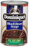 Dominique's Black Bean Soup, 15-Ounce Cans (Pack of 12)
