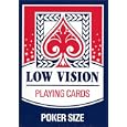 Low Vision Playing Cards: Poker Size by U.S. Games Systems and INC