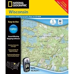 Wisconsin - TOPO State Series CD-Rom