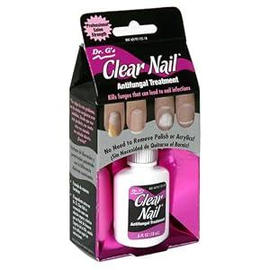 Dr. G's Clear Nail Antifungal Treatment, 0.6-Ounce Bottles (Pack of 2)