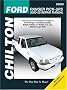 Ford Ranger Pick-Ups: 2000-05 Repair Manual (Chilton's Total Car Care Repair Manuals)