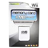 KMD Wii/Gamecube Komodo Memory Card 4MB 59 Blocks