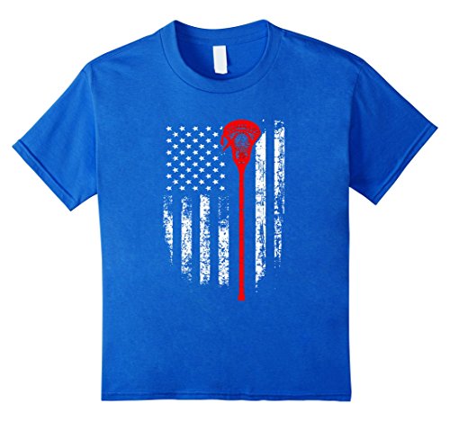 Lacrosse American Flag T-Shirt