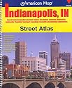 American Map Indianapolis, Indiana Street Atlas