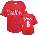 Ryan Howard Philadelphia Phillies #6 Red Youth Player Jersey
