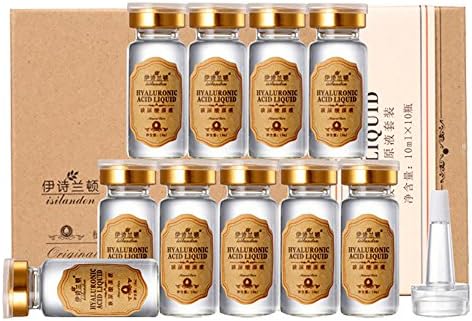 ISILANDON Hyaluronic Acid Serum Essence Face Cream Moisturizing Acne Treatment Skin Care Whitening Cream Anti Aging Anti Wrinkle 10 ml