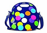 BUILT Neoprene Extra Relish Lunch Tote, Scatter Dot