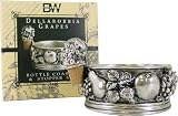 Della Robbia Bottle Coaster & Stopper Set, 2 piece boxed gift set