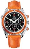 New Omega Seamaster Planet Ocean XL Auto Chrono Mens Watch 2918.50.38