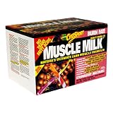 CytoSport Muscle Milk, Strawberry Milkshake, 2.47-Ounce Package (Pack of 20)
