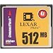 Lexar Media 512 MB CompactFlash (CF512-231) (Retail Package)