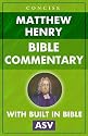 Matthew Henry Bible Commentary for Kindle (ASV) (linked with built in Bible) (2)