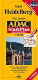 ADAC Stadtpl&auml;ne, spezialgefaltet, Heidelberg - 