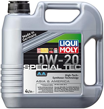Liqui Moly Special Tec AA 0W20 (4 Liter) 9701 Synthetic Engine