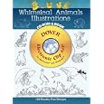 Whimsical Animals Illustrations CD-ROM and Book (Electronic Clip Art)