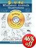 Whimsical Animals Illustrations CD-ROM and Book (Electronic Clip Art)