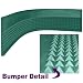 Craps Diamond Pyramid Bumper Rubber