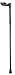 Black Foldable Aluminum Sticks, right-hand