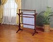 Jamestown Landing Blanket Rack Lightly Distressed Deep Cherry Finish By Powell Furniture