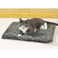 Slumber Pet Thermal Cat Mat (Grey w/Black Designs) 22" x 18 1/2"