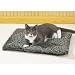 Slumber Pet Thermal Cat Mat (Grey w/Black Designs) 22 x 18 1/2
