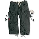 Engineer Vintage 3/4-Pants (schwarz gewaschen)