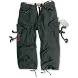 Engineer Vintage 3/4-Pants (schwarz gewaschen)
