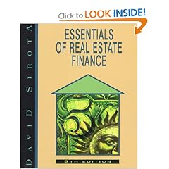 Essentials of Real Estate Finance