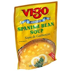 Vigo Spanish Bean Soup, 6-Ounce Pouches (Pack of 12)