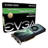  : EVGA 512-P3-N878-AR e-GeForce 9800 GTX + SSC Edition 512 MB DDR3 PCI-Express 2.0 Graphics Card--Lifetime Warranty