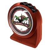 NCAA Louisiana-Monroe Warhawks Maroon Gripper Alarm Clock