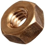 Silicon Bronze Hex Nut, 1/4-20 (Pack of 25)