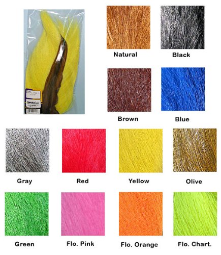 Bucktails Size: Pieces; Color: Flo Orange