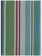 Durable Flat Weave 100% Cotton Green & Blue Striped Dishtowel 18" X 28" Set / 6