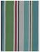 Durable Flat Weave 100% Cotton Green & Blue Striped Dishtowel 18" X 28" Set / 6